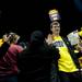 Michigan senior Matt Vogrich walks down an aisle at Crisler Arena on Tuesday, April 9. AnnArbor.com I Daniel Brenner